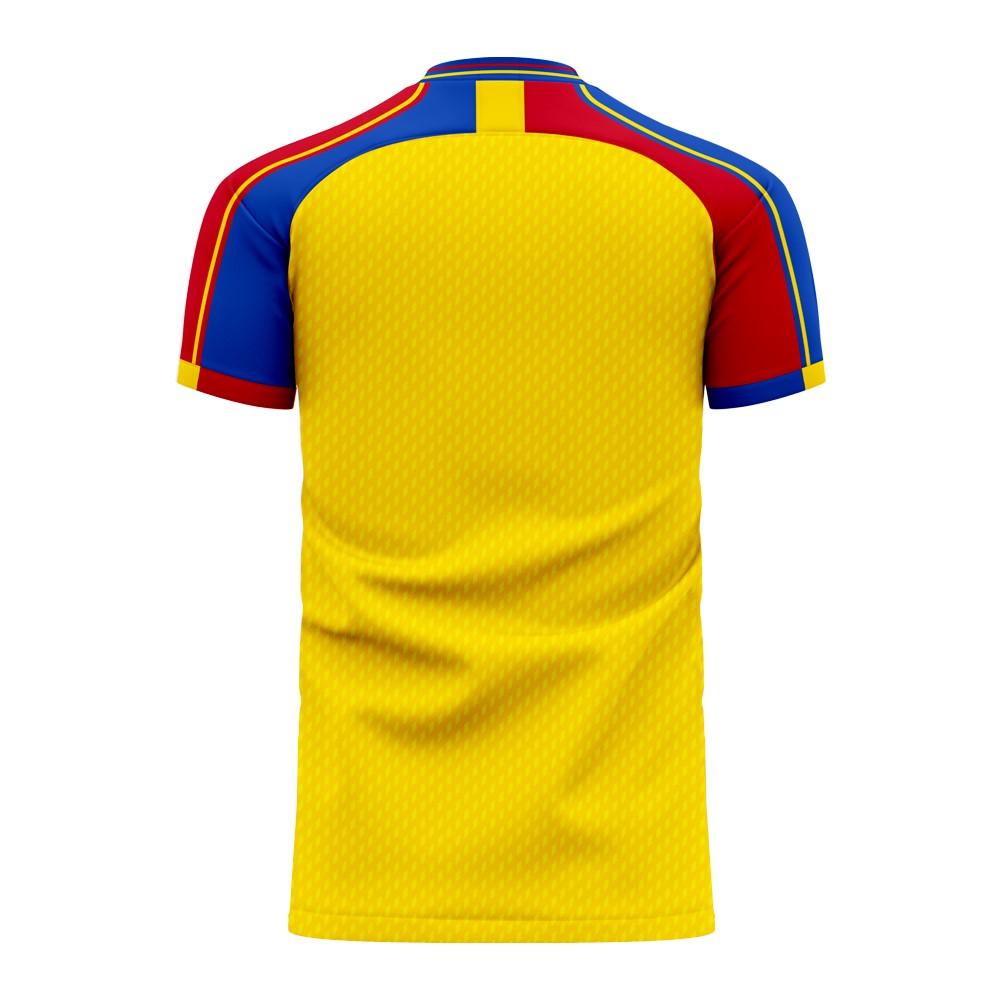 Romania 2024-2025 Home Concept Football Kit (Libero) (MARIN 18)