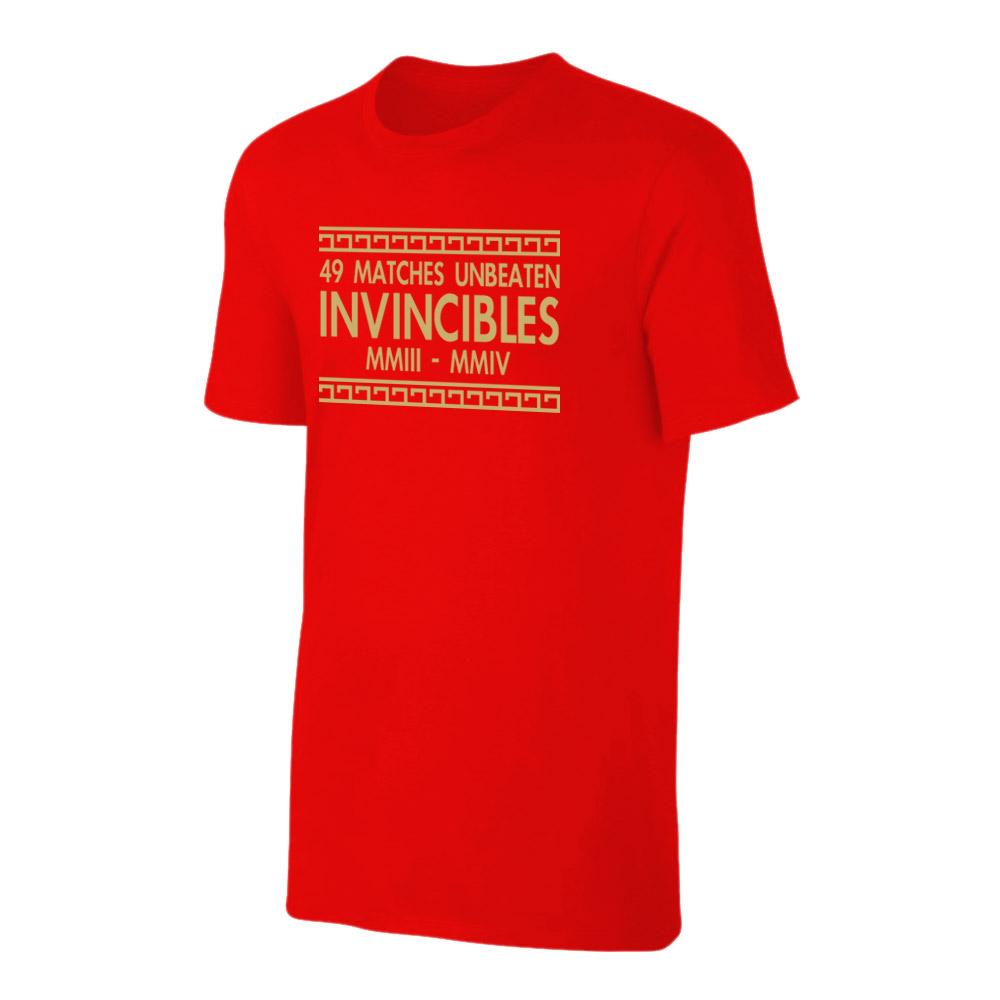 The Invincibles 49 Unbeaten T-Shirt (Red) (ODEGAARD 11)