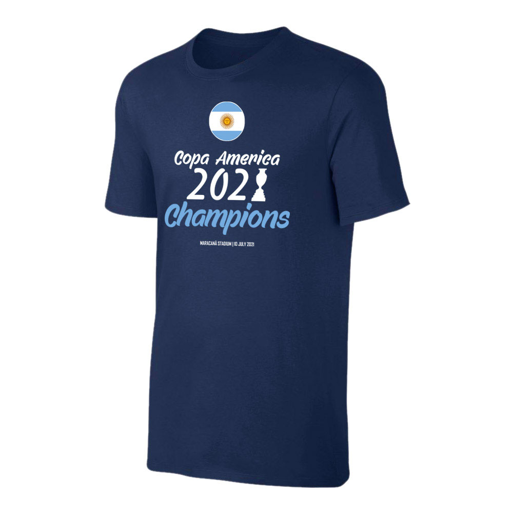 Argentina CA2021 WINNERS t-shirt MESSI, dark blue