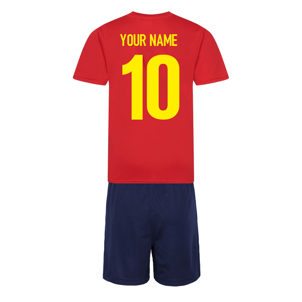 Personalised Spain Training Kit Package