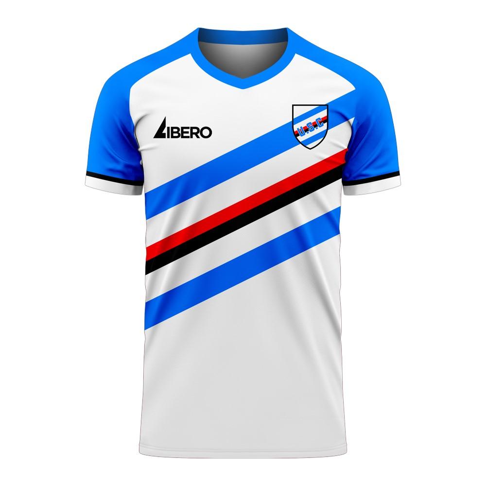 Sampdoria 2024-2025 Away Concept Football Kit (Libero) (GASTON 11)