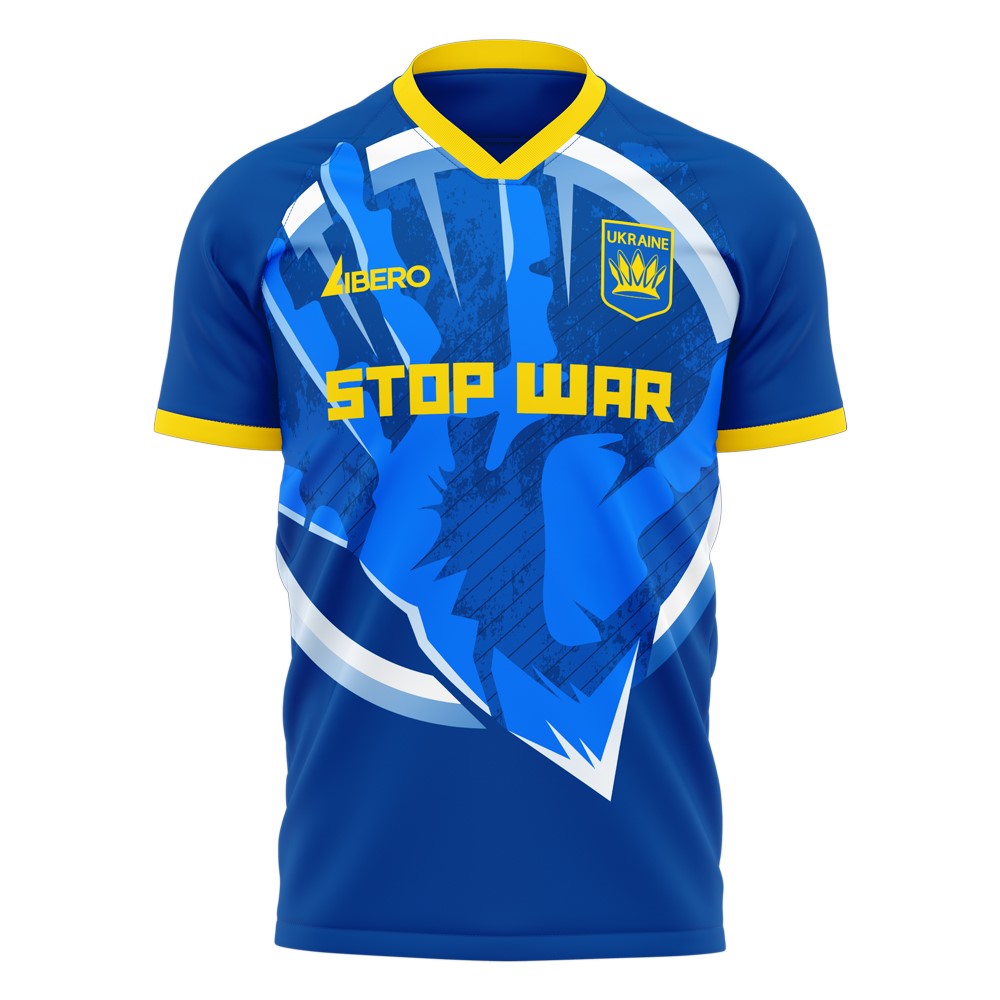 Ukraine Stop War Graphic Concept Kit (Libero) - Blue (MARLOS 11)