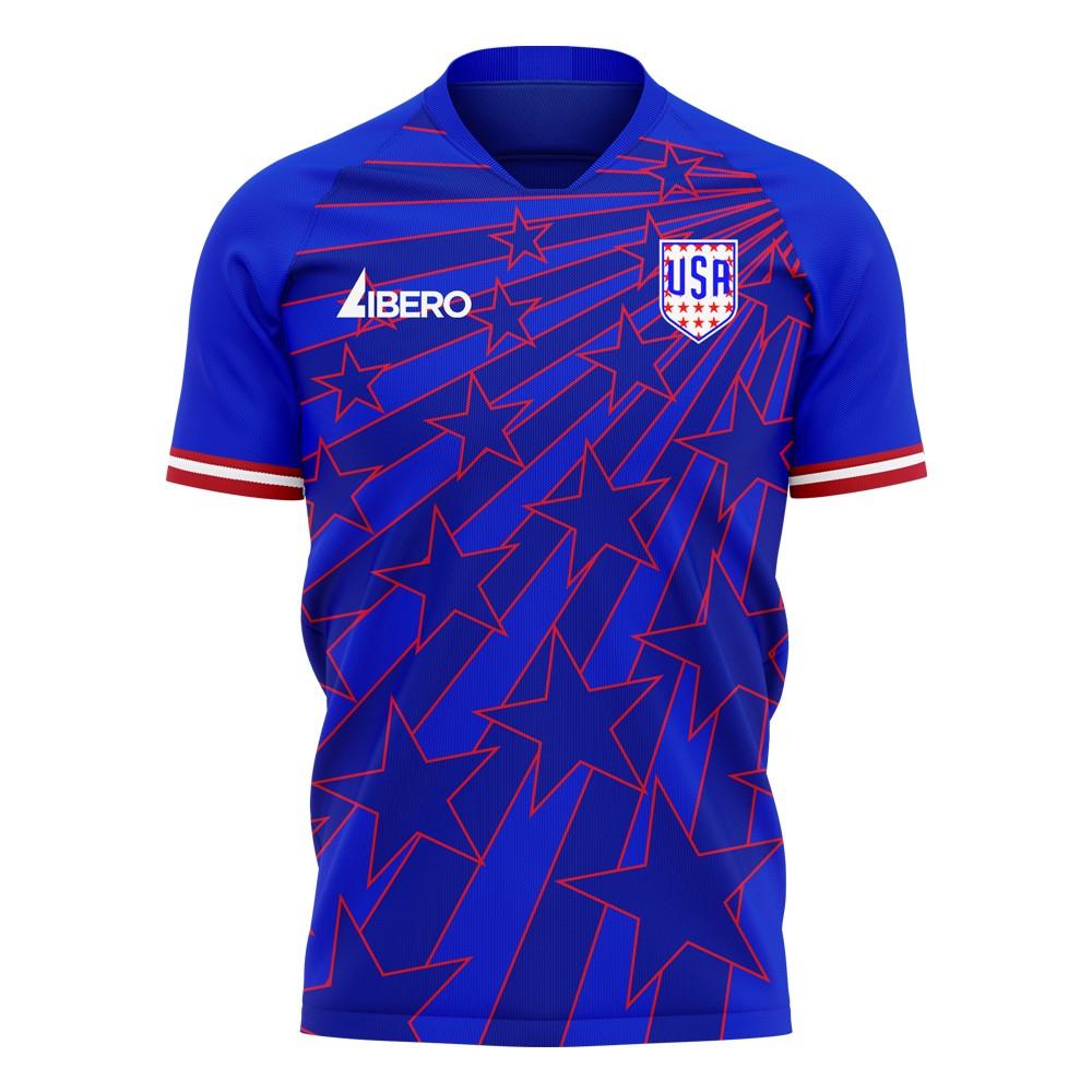 USA 2024-2025 Away Concept Football Kit (Libero) (REYNA 6)