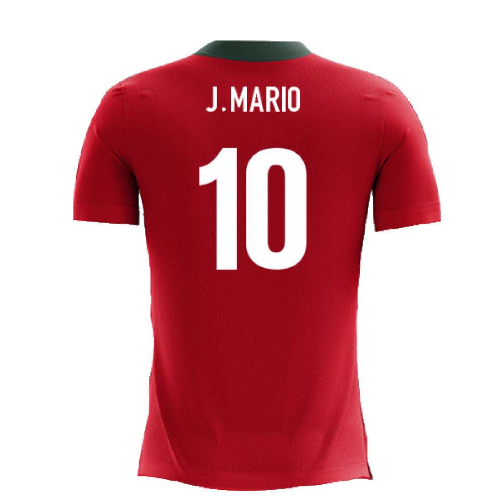 2024-2025 Portugal Airo Concept Home Shirt (J.Mario 10) - Kids