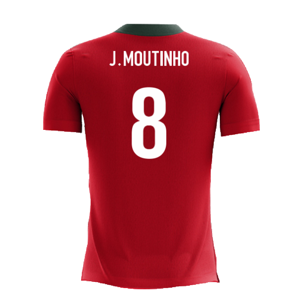 2024-2025 Portugal Airo Concept Home Shirt (J.Moutinho 8) - Kids