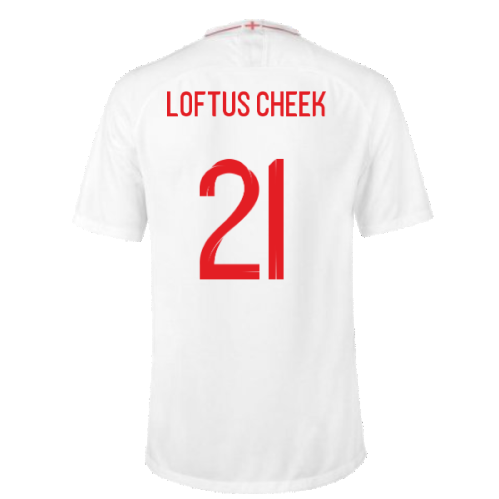 2018-2019 England Home Nike Football Shirt (Loftus Cheek 21)