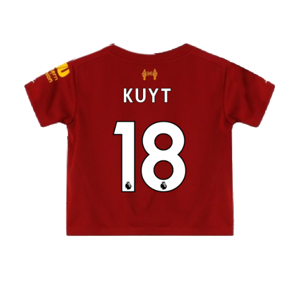 2019-2020 Liverpool Home Little Boys Mini Kit (Kuyt 18)