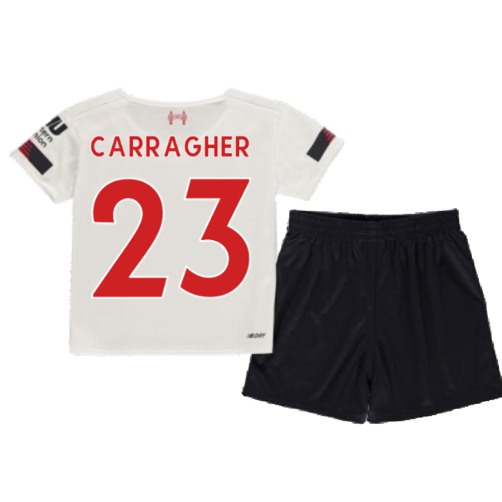 2019-2020 Liverpool Away Little Boys Mini Kit (Carragher 23)