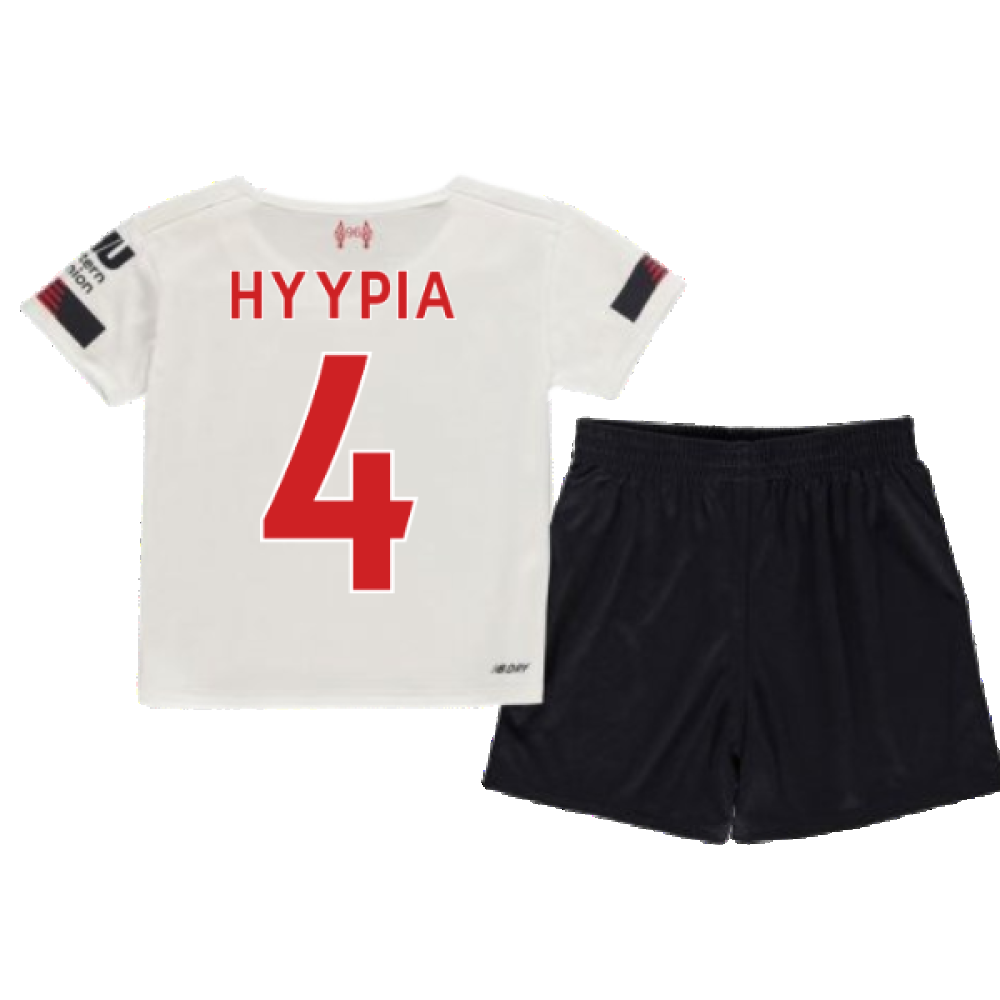 2019-2020 Liverpool Away Little Boys Mini Kit (Hyypia 4)