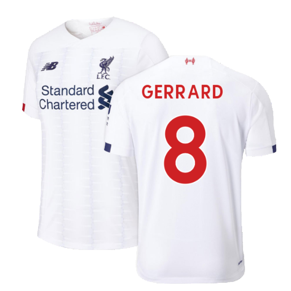 2019-2020 Liverpool Away Football Shirt (Kids) (Gerrard 8)