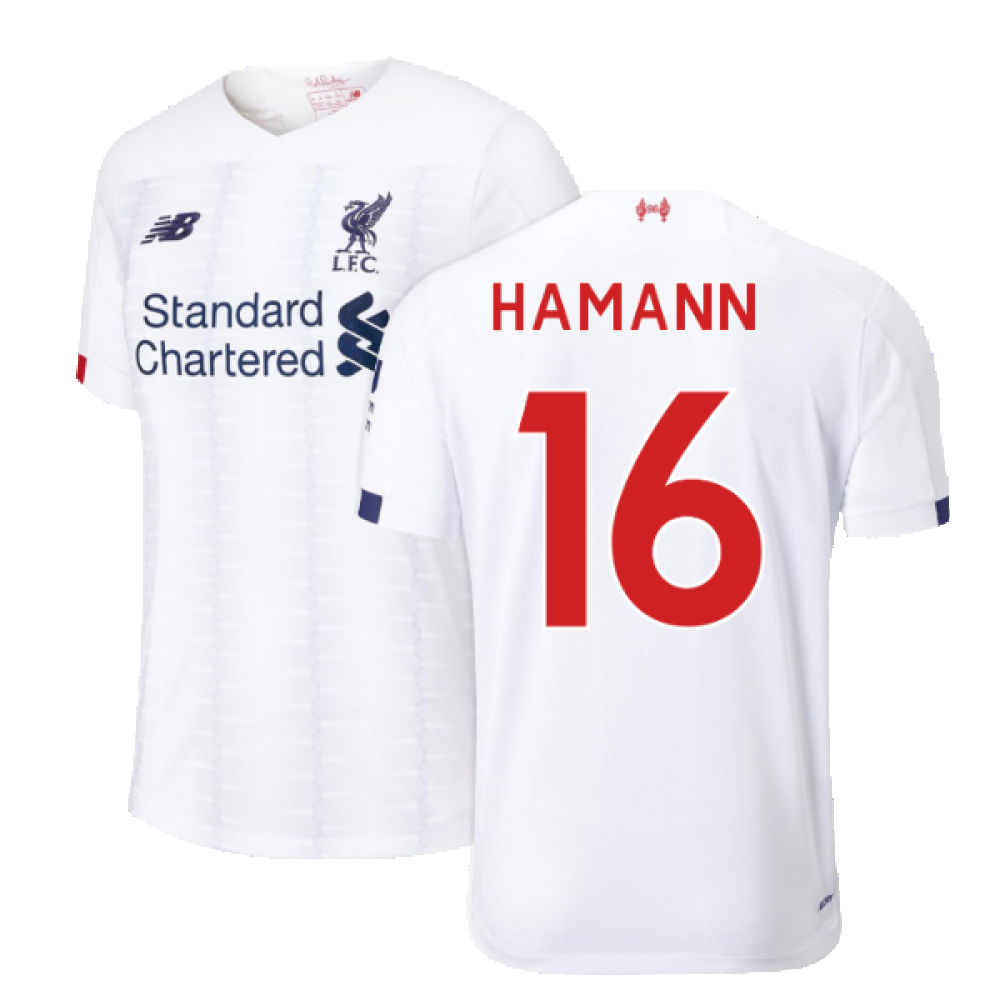 2019-2020 Liverpool Away Football Shirt (Kids) (Hamann 16)