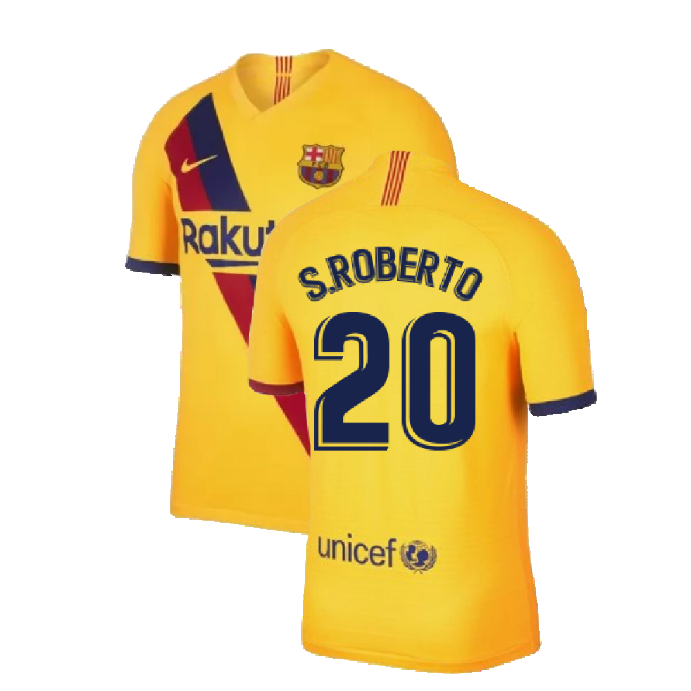 2019-2020 Barcelona Away Nike Shirt (Kids) (O.DEMBELE 11)