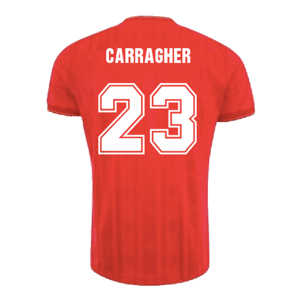 1986 Liverpool Crown Paints Home Shirt (CARRAGHER 23)