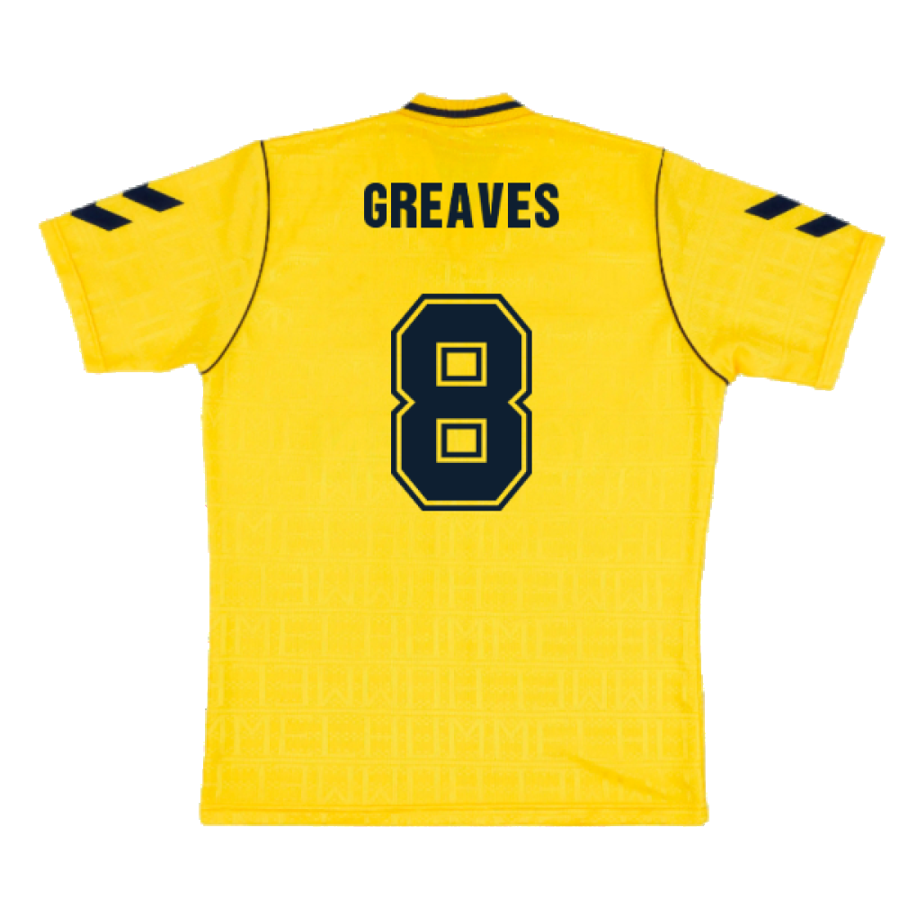 1988 Tottenham Away Hummel Retro Shirt (Greaves 8)