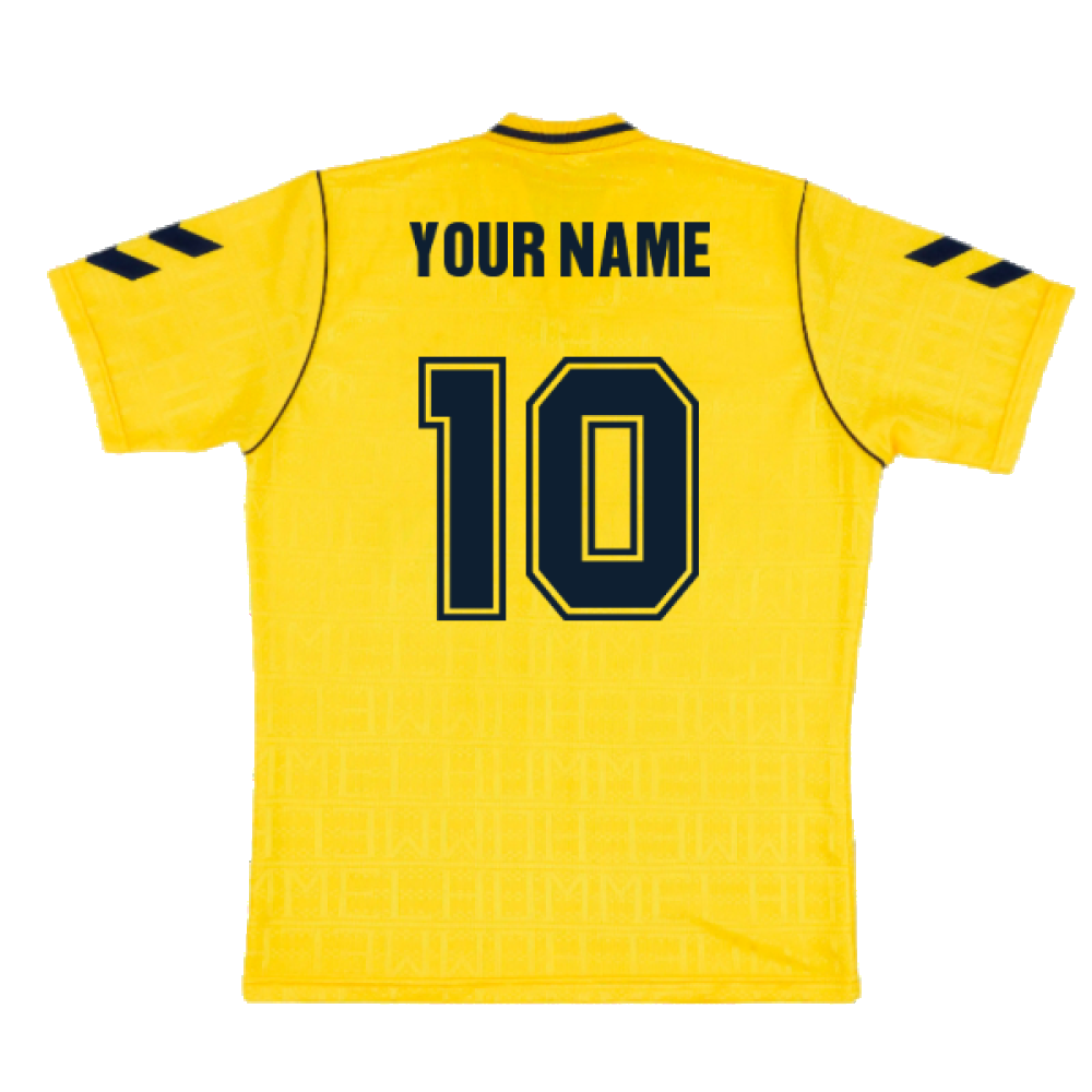 1988 Tottenham Away Hummel Retro Shirt (Your Name)