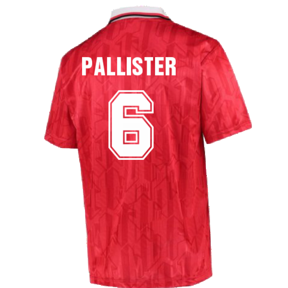 1994 Manchester United Home Football Shirt (Pallister 6)