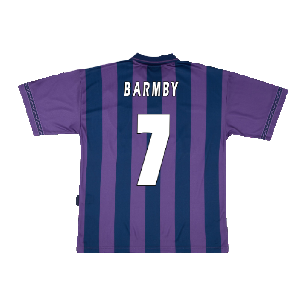 1995-1996 Tottenham Away Pony Retro Shirt (Barmby 7)