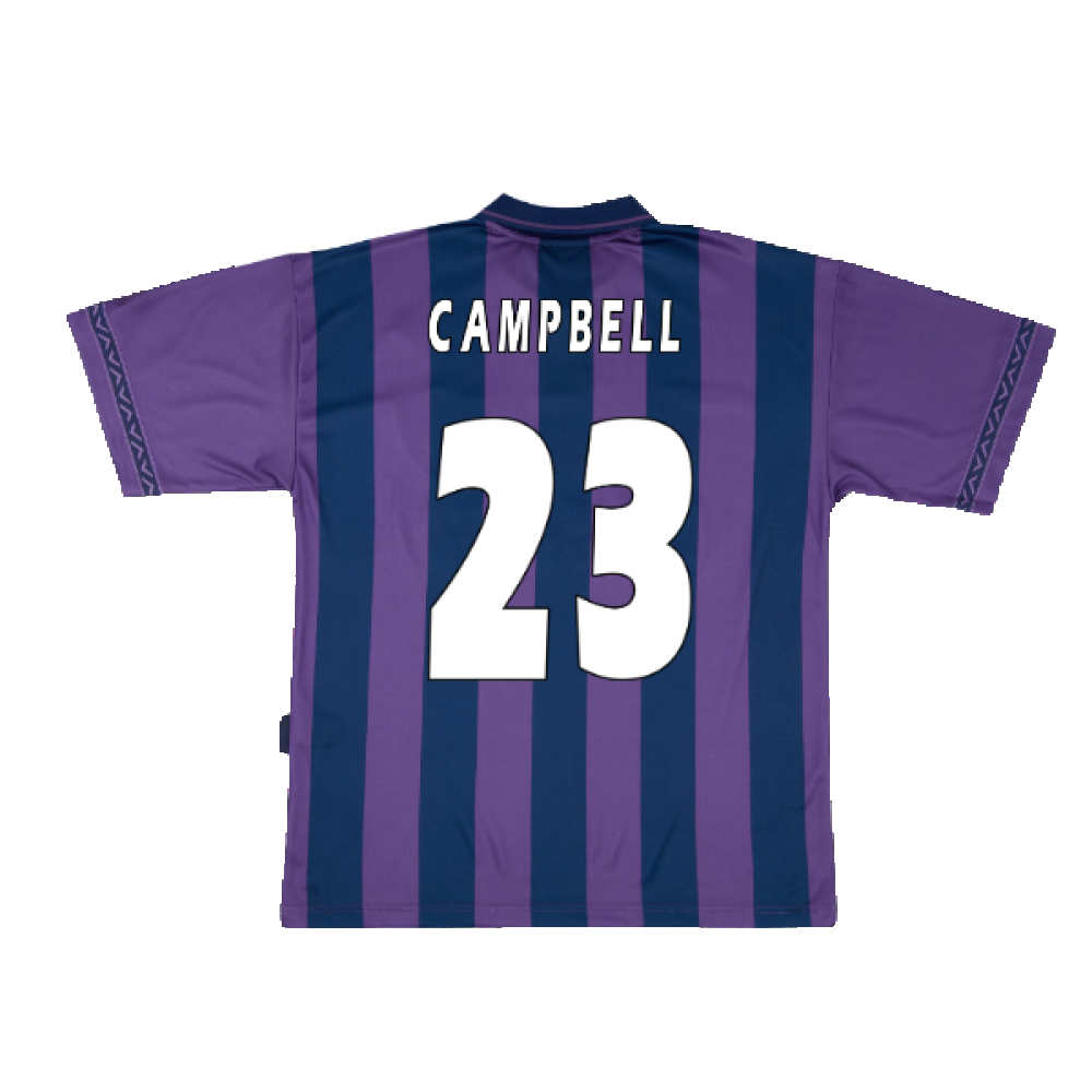 1995-1996 Tottenham Away Pony Retro Shirt (Campbell 23)