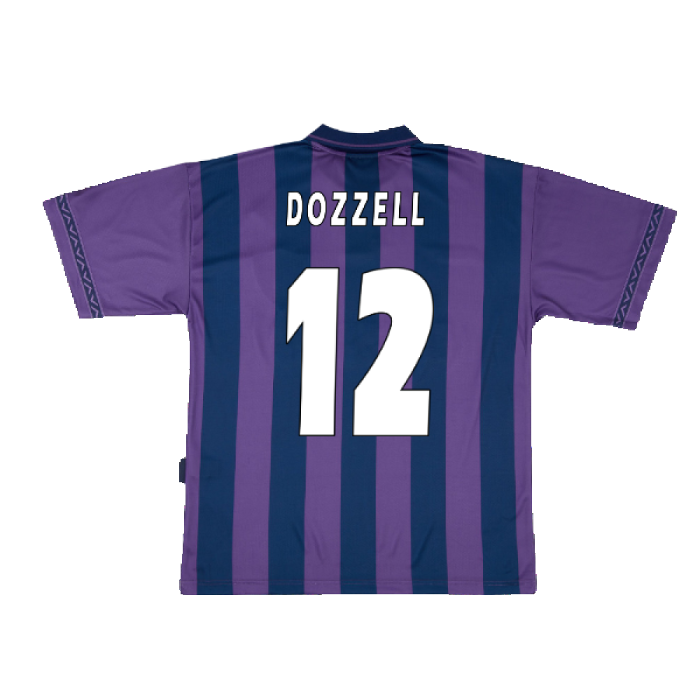 1995-1996 Tottenham Away Pony Retro Shirt (Dozzell 12)