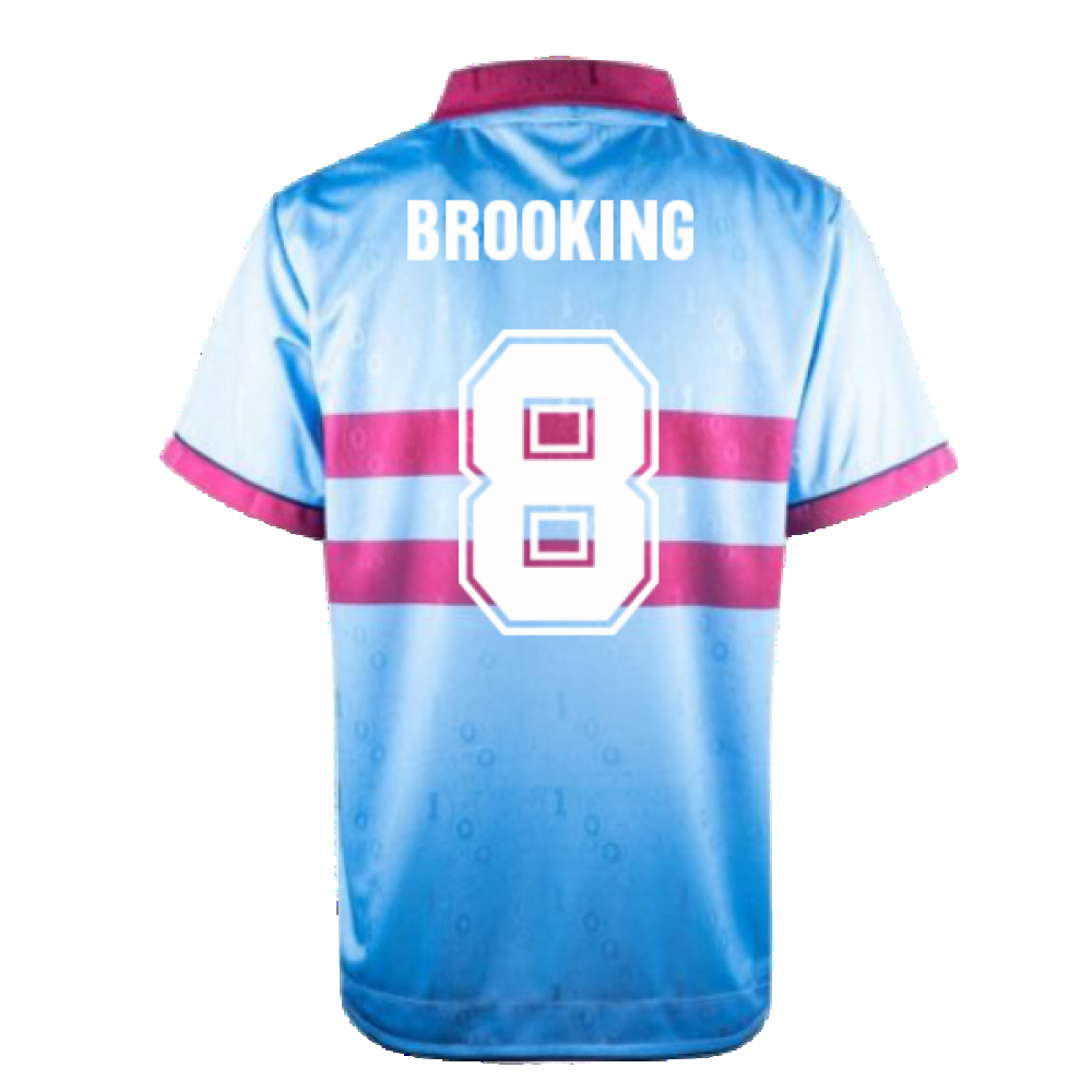 1995-1996 West Ham Away Retro Shirt (BROOKING 8)