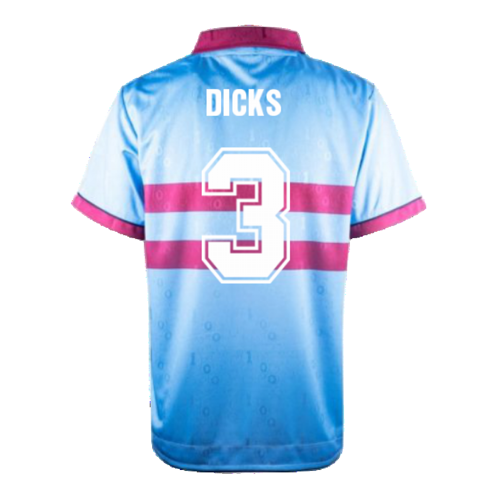 1995-1996 West Ham Away Retro Shirt (Dicks 3)