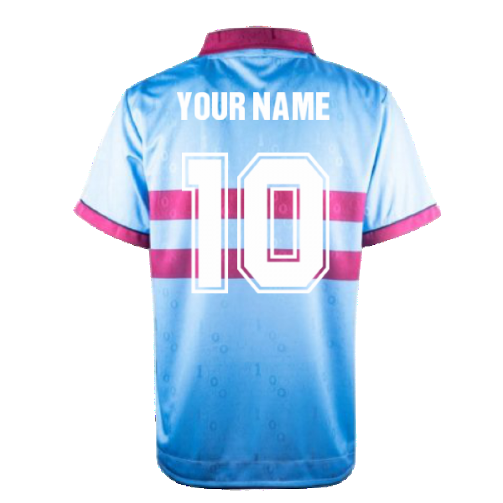 1995-1996 West Ham Away Retro Shirt (Your Name)