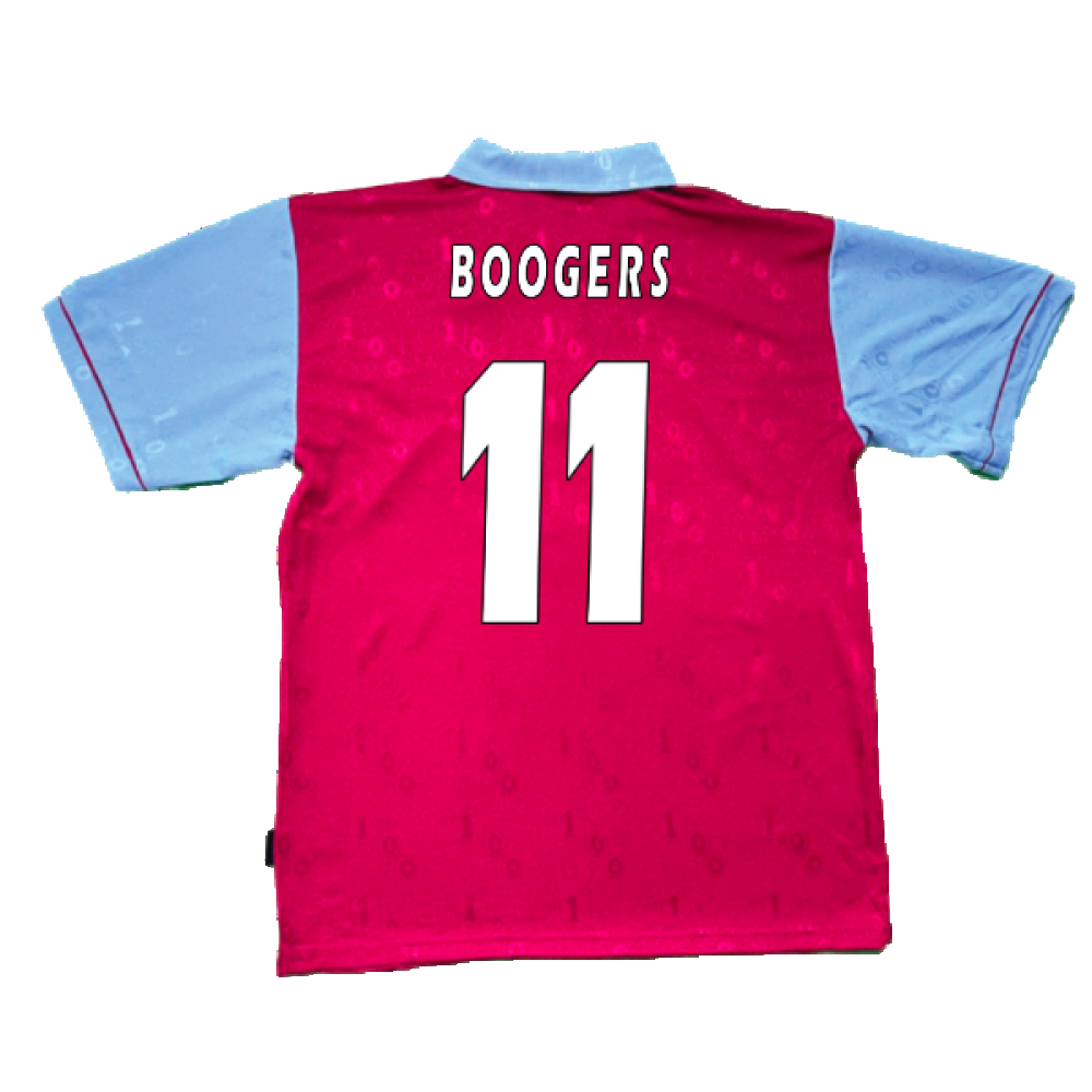 1995-1996 West Ham Centenary Pony Home Shirt (Boogers 11)