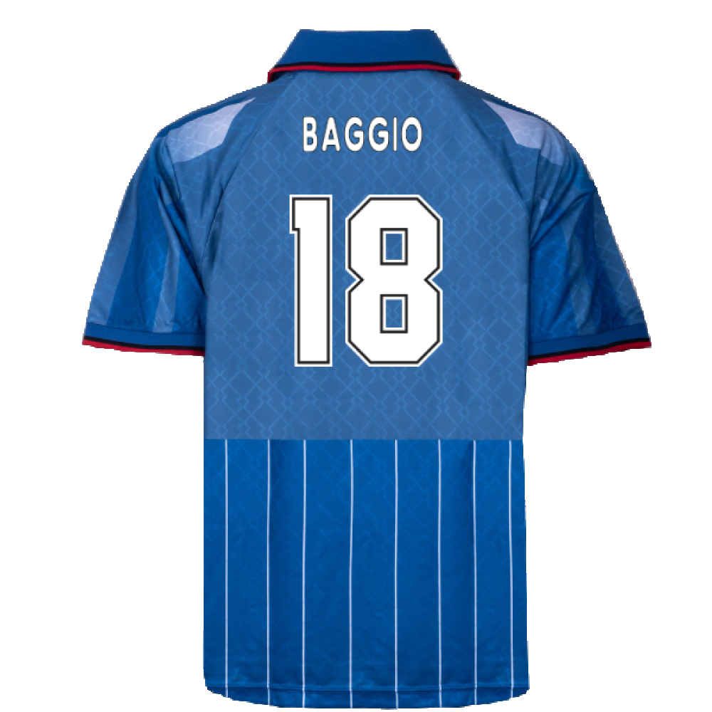 1996 AC Milan Fourth Retro Football Shirt (Baggio 18)