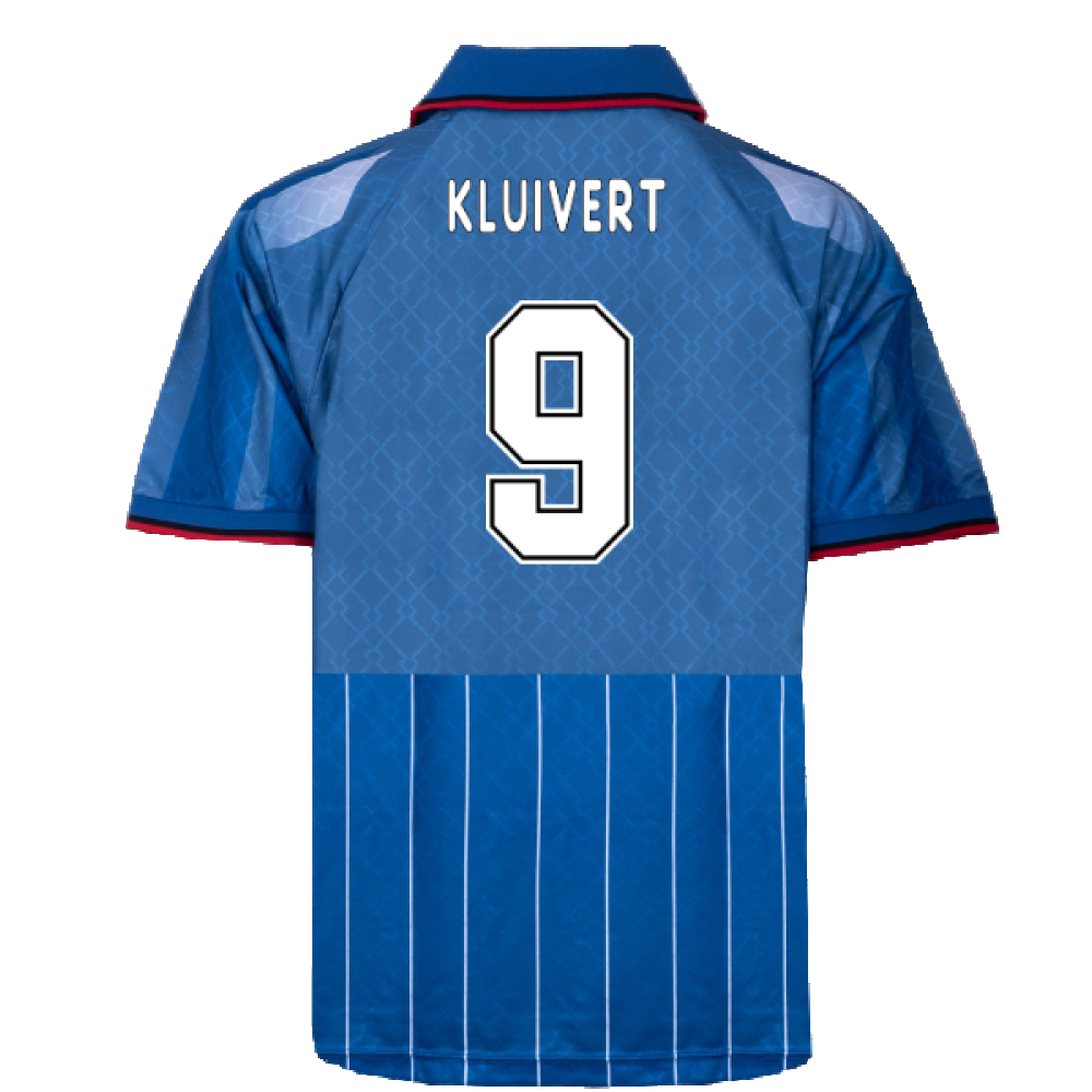 1996 AC Milan Fourth Retro Football Shirt (Kluivert 9)