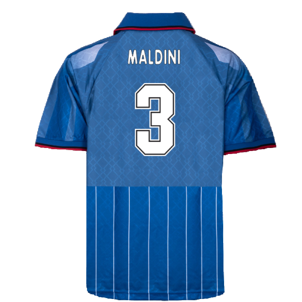 1996 AC Milan Fourth Retro Football Shirt (Maldini 3)