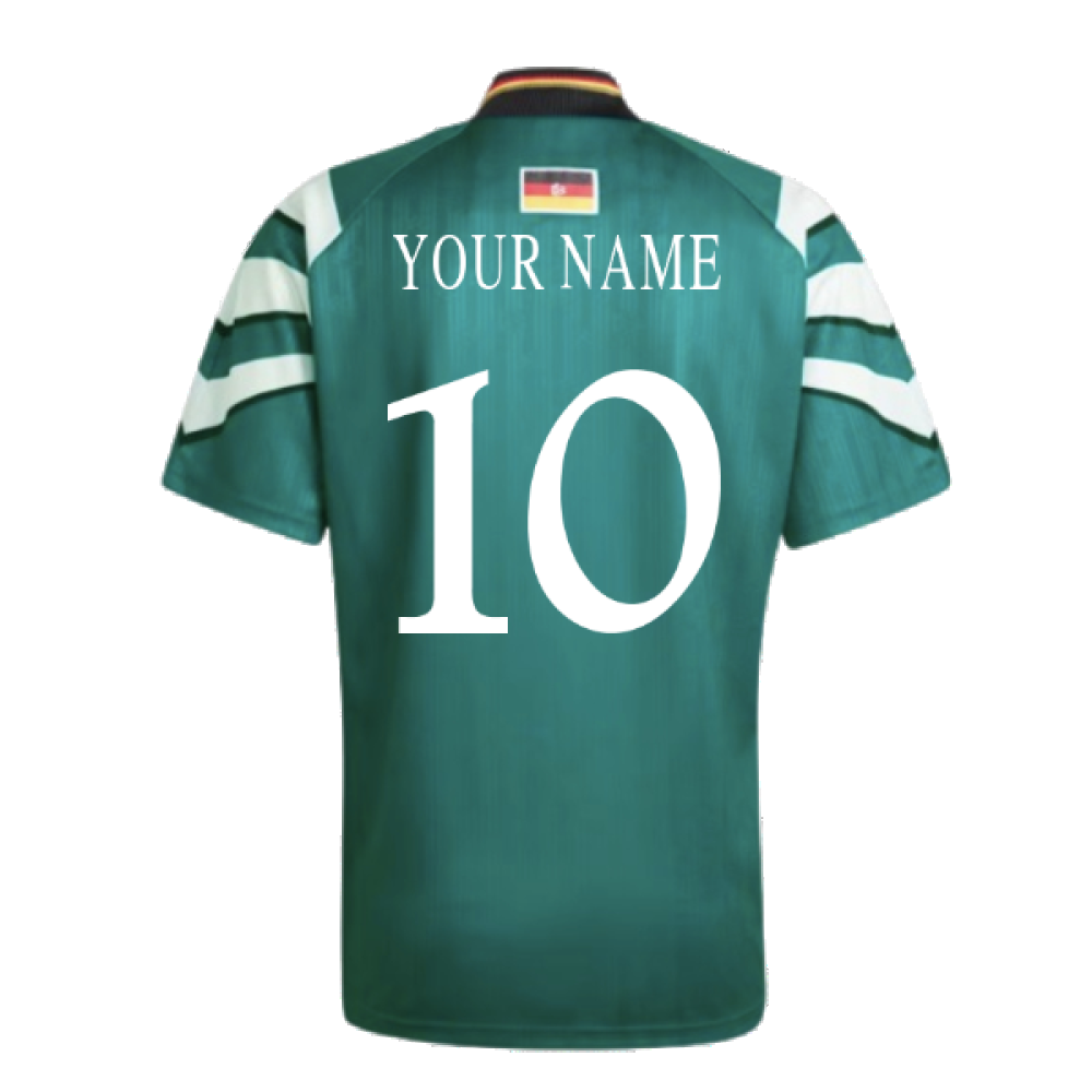 1996 Germany Euro 96 Away Shirt (Your Name)