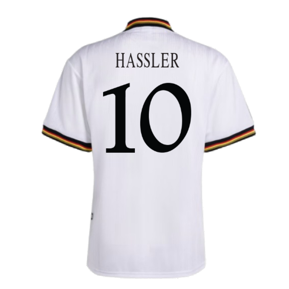 1996 Germany Euro 96 Home Shirt (Hassler 10)