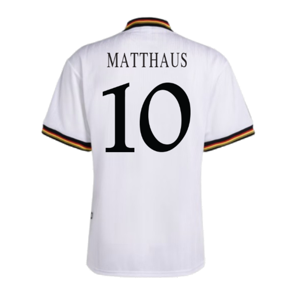 1996 Germany Euro 96 Home Shirt (Matthaus 10)