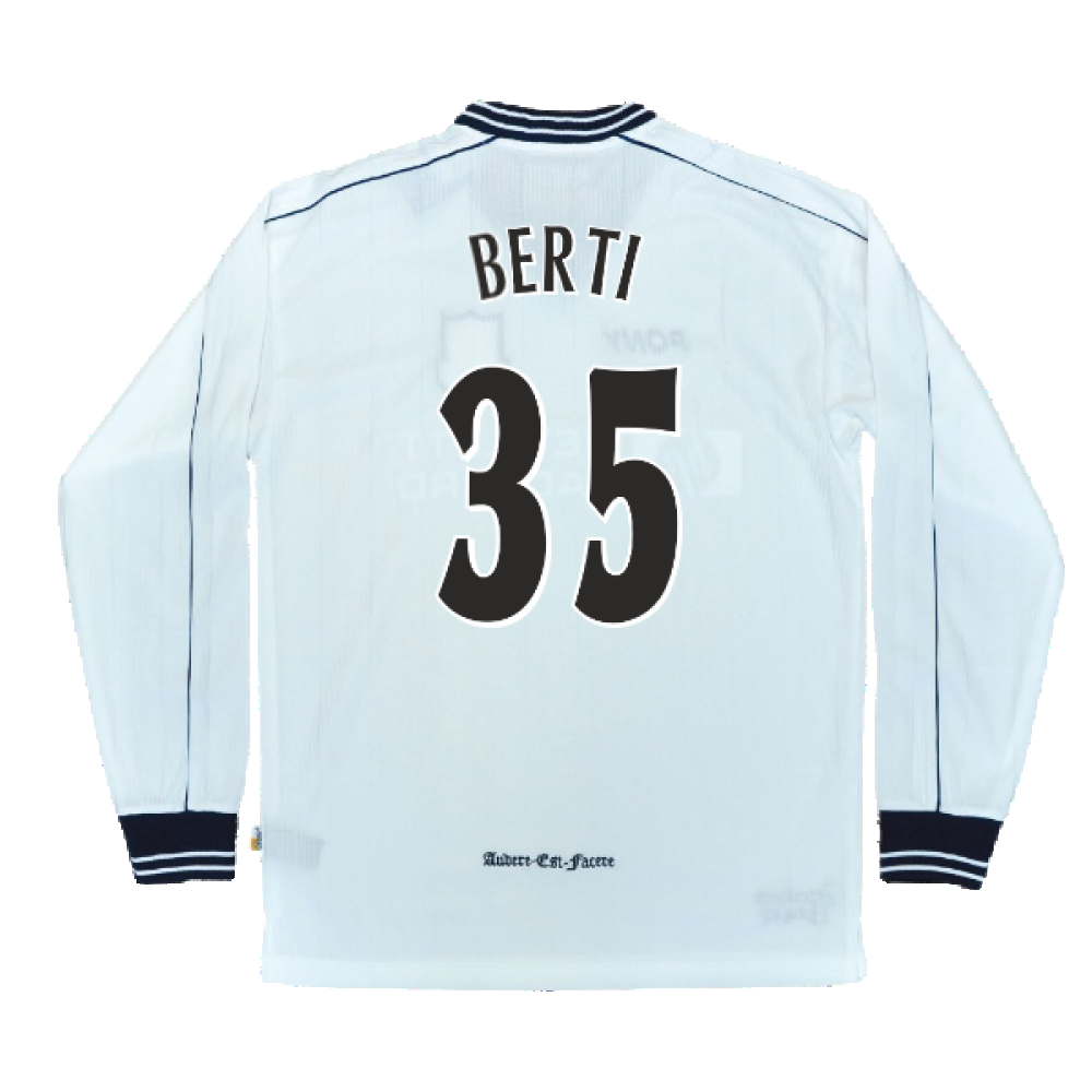 1997-1999 Tottenham Home LS Pony Retro Shirt (Berti 35)