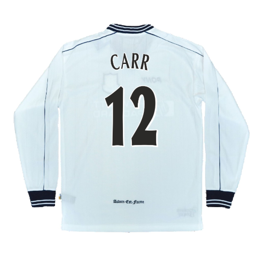 1997-1999 Tottenham Home LS Pony Retro Shirt (Carr 12)