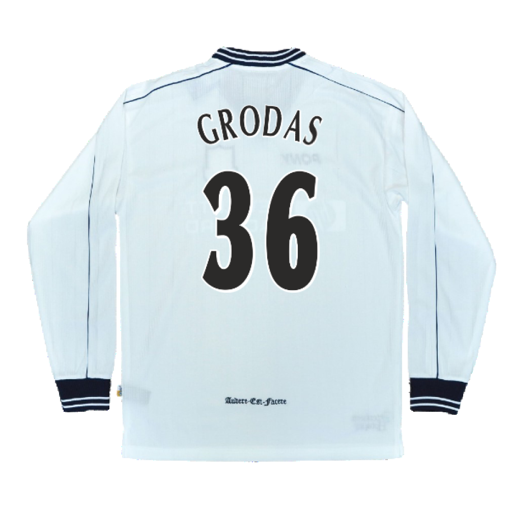 1997-1999 Tottenham Home LS Pony Retro Shirt (Grodas 36)