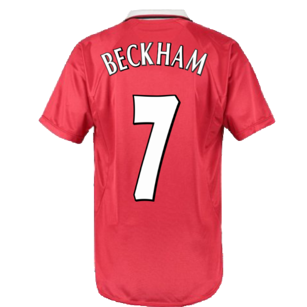 1999 Manchester United Champions League Shirt (BECKHAM 7)