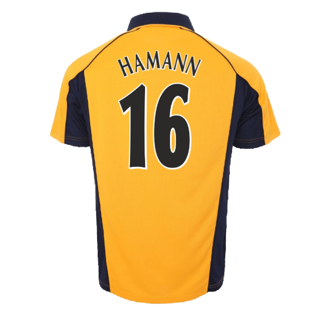 2000-2001 Liverpool Away Retro Shirt (HAMANN 16)