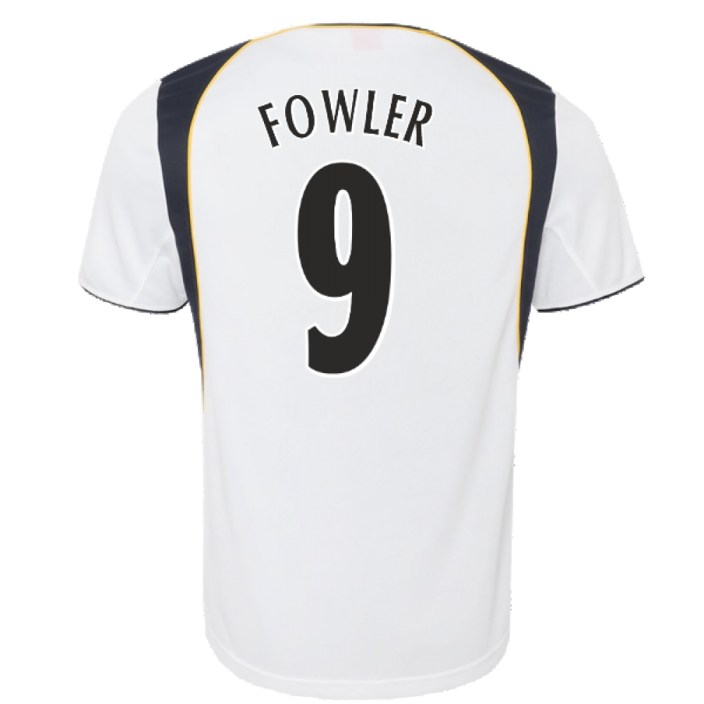 2001-2002 Liverpool Away Retro Shirt (FOWLER 9)