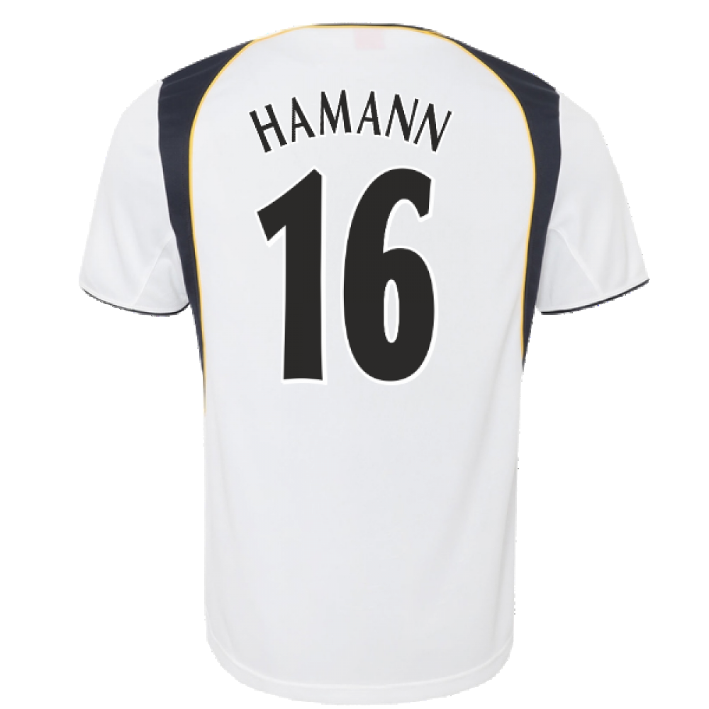 2001-2002 Liverpool Away Retro Shirt (HAMANN 16)