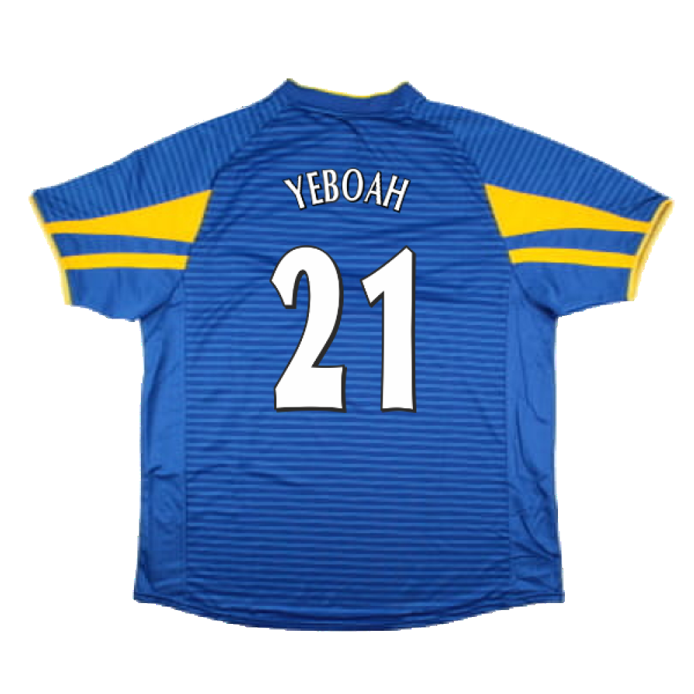 2002 Leeds United Third Retro Shirt (Yeboah 21)