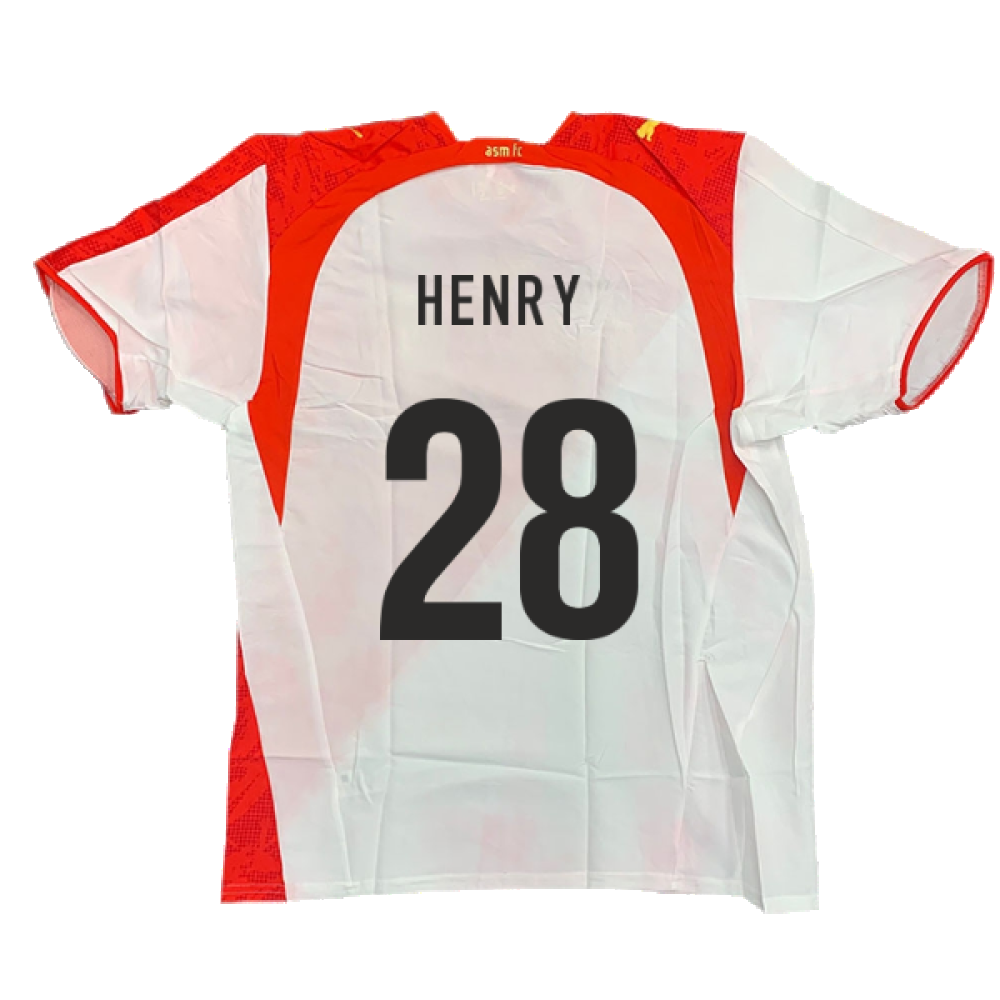 2006-2007 Monaco Home Shirt (HENRY 28)