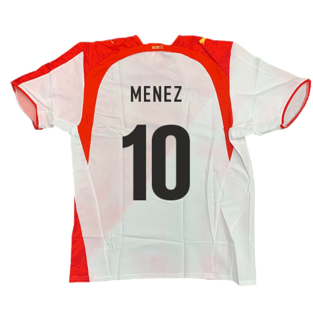 2006-2007 Monaco Home Shirt (MENEZ 10)