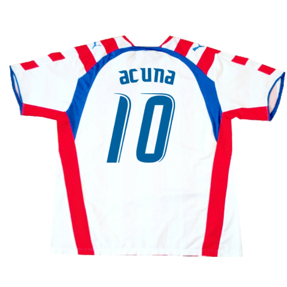 2006-2007 Paraguay Home Shirt (ACUNA 10)