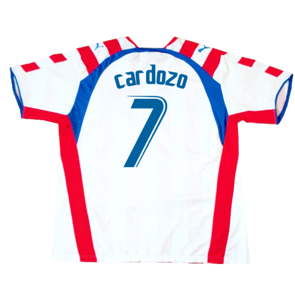 2006-2007 Paraguay Home Shirt (CARDOZO 7)