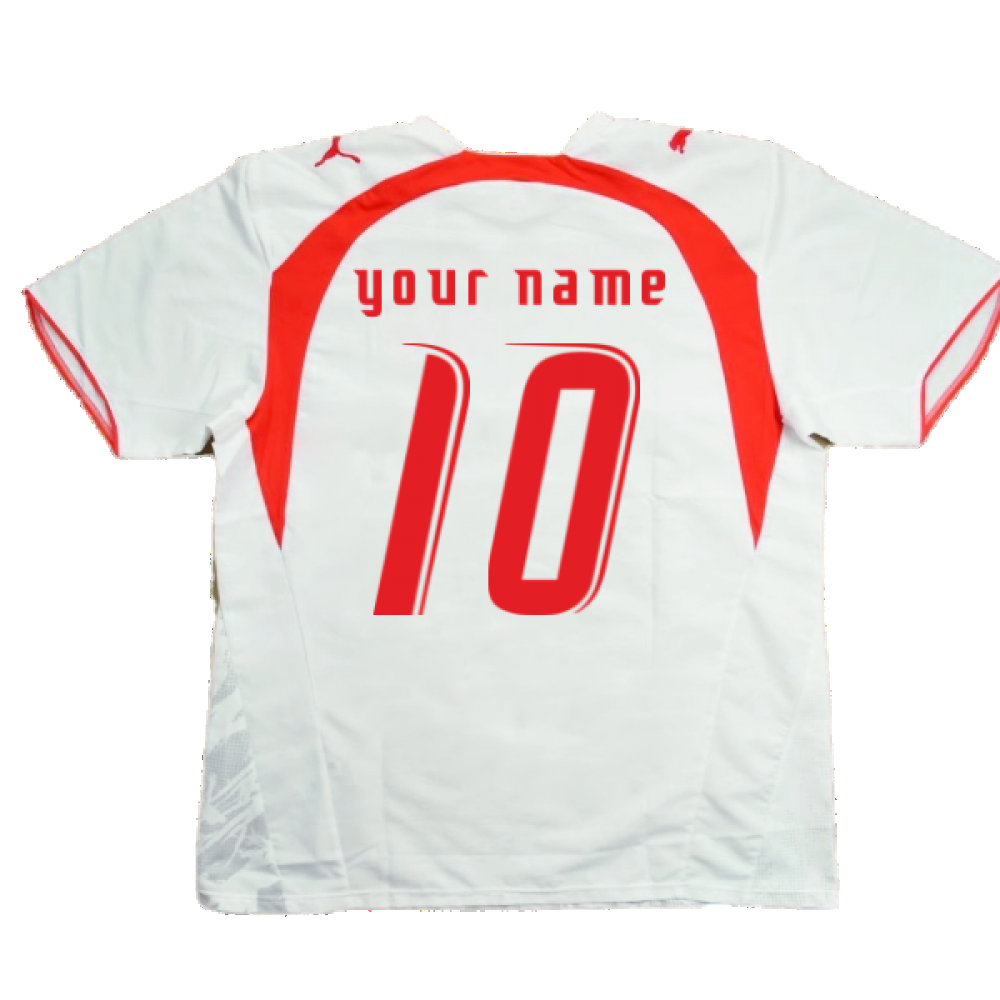 2006-2007 Tunisia Home Shirt (Your Name)