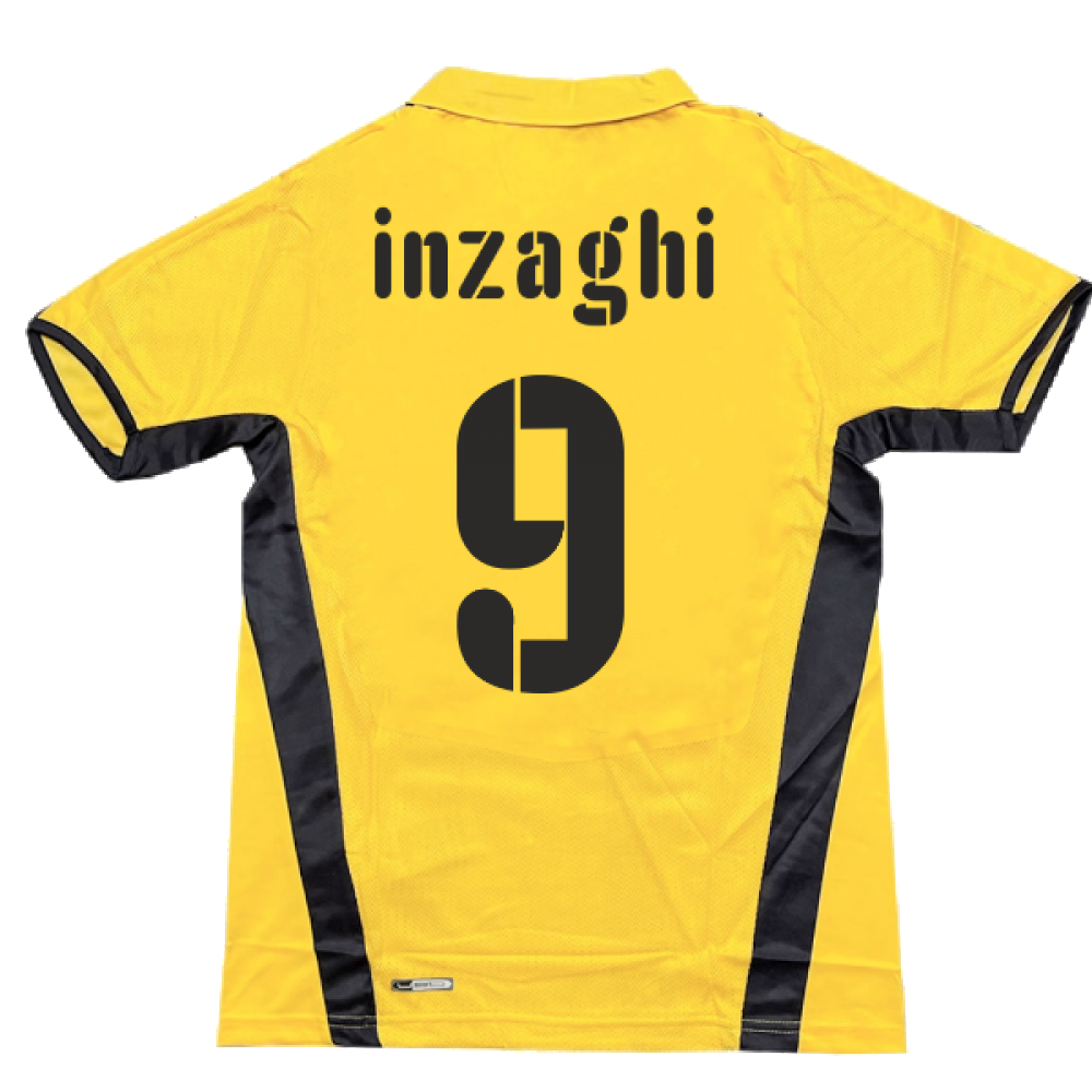 2008-2009 Lazio Away Shirt (INZAGHI 9)