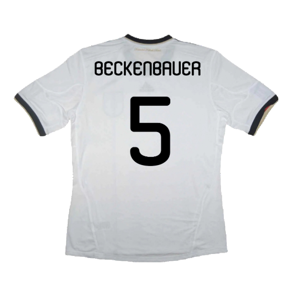 Germany 2010-11 Home Shirt (Very Good) (BECKENBAUER 5)