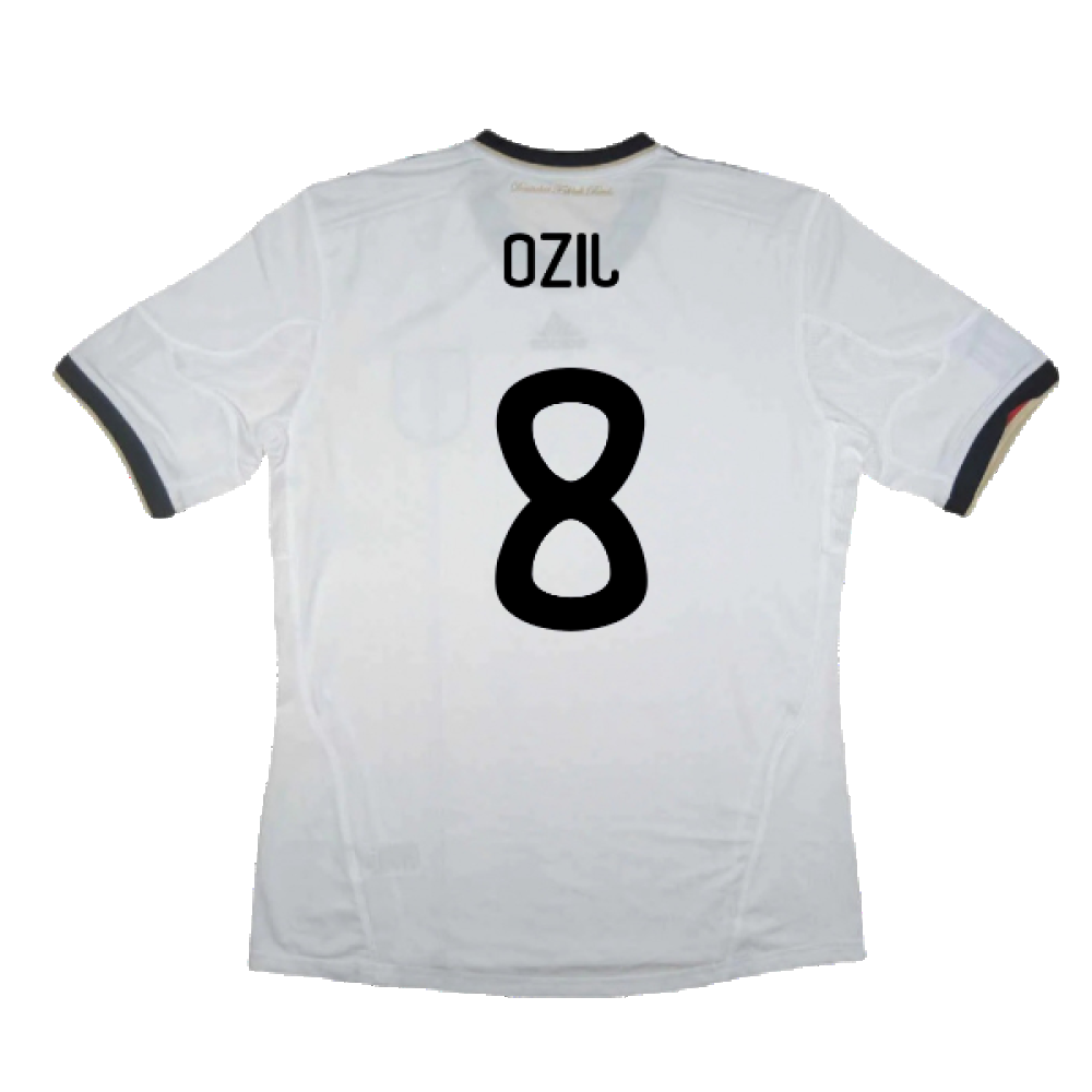 Germany 2010-11 Home Shirt (XL) (Good) (OZIL 8)