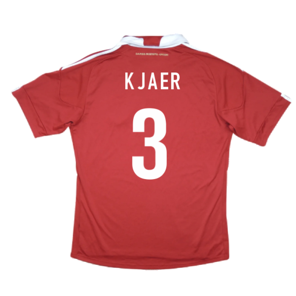 2010-2011 Denmark Home Shirt (Kjaer 3)